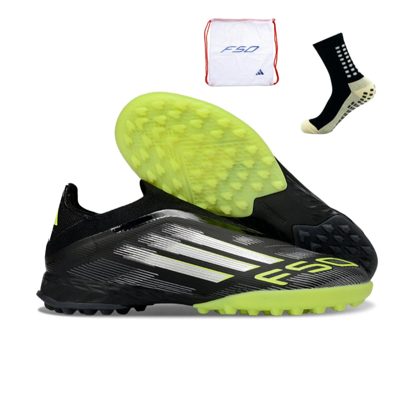 Adidas F50 Elite Laceless Society - Black