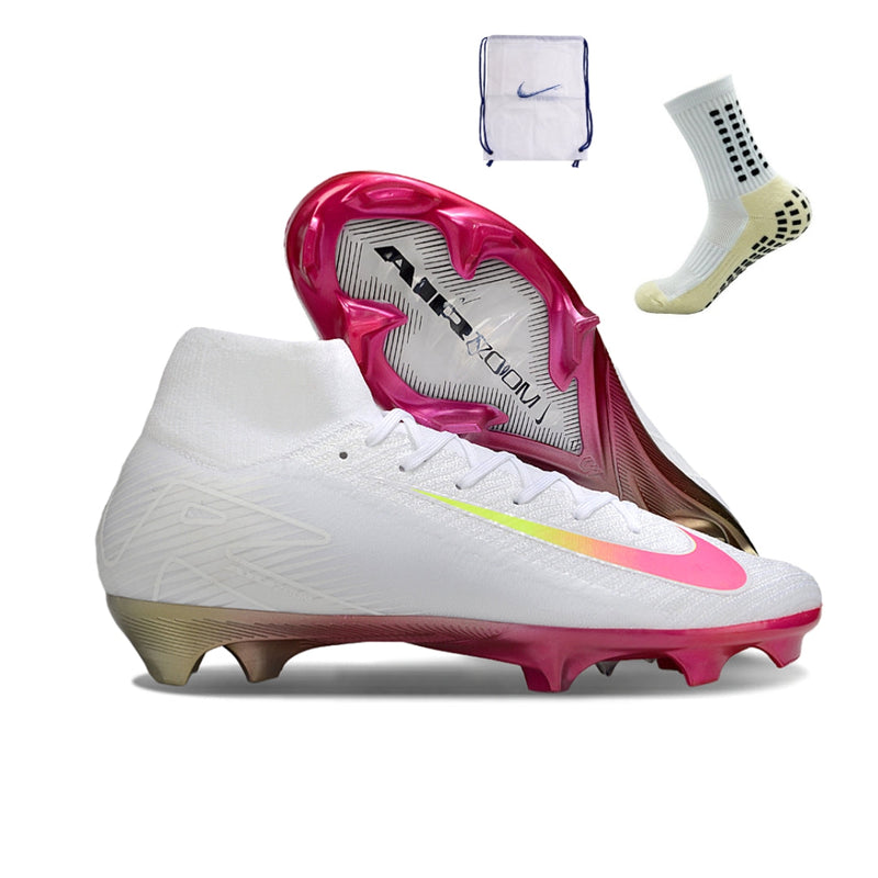Nike Air Zoom Superfly 10 Elite FG - Branco Rosa