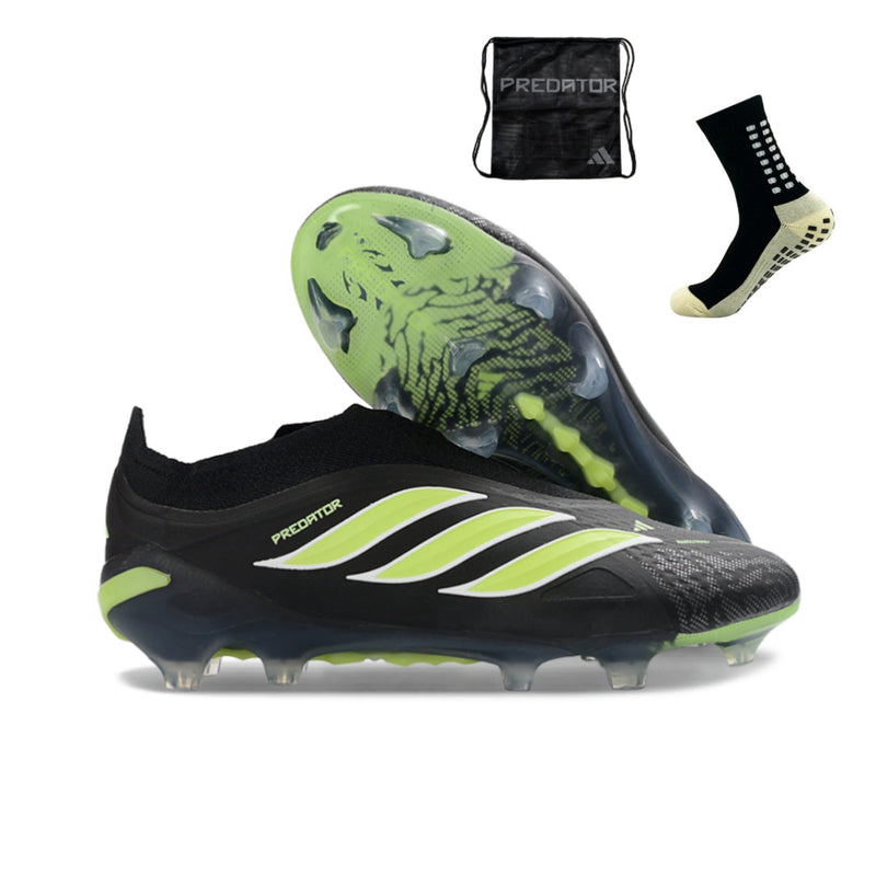 Adidas Predator 26 Elite LL FG - Preto Verde