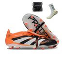 Adidas Predator 25 Elite Tongue FG - Preto Laranja