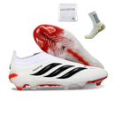 Adidas Predator 26 Elite LL FG - Branco Vermelho