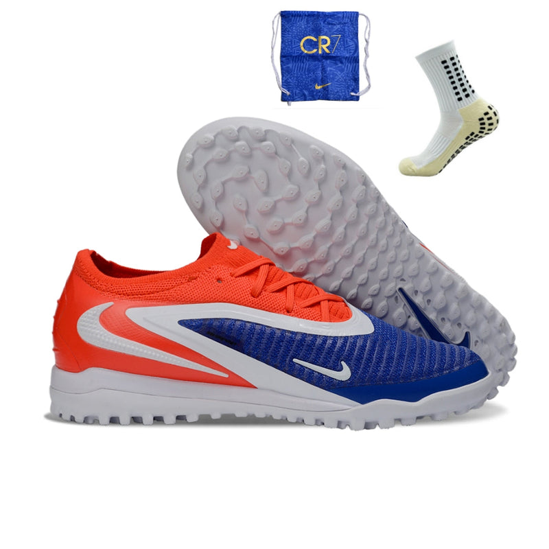 Nike Phantom 6 Elite Society - Azul Vermelho
