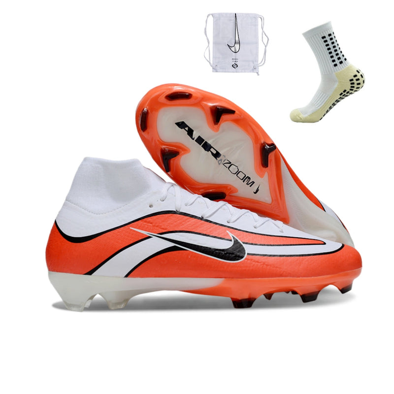 Nike Air Zoom Superfly 10 Elite FG - Branco Vermelho