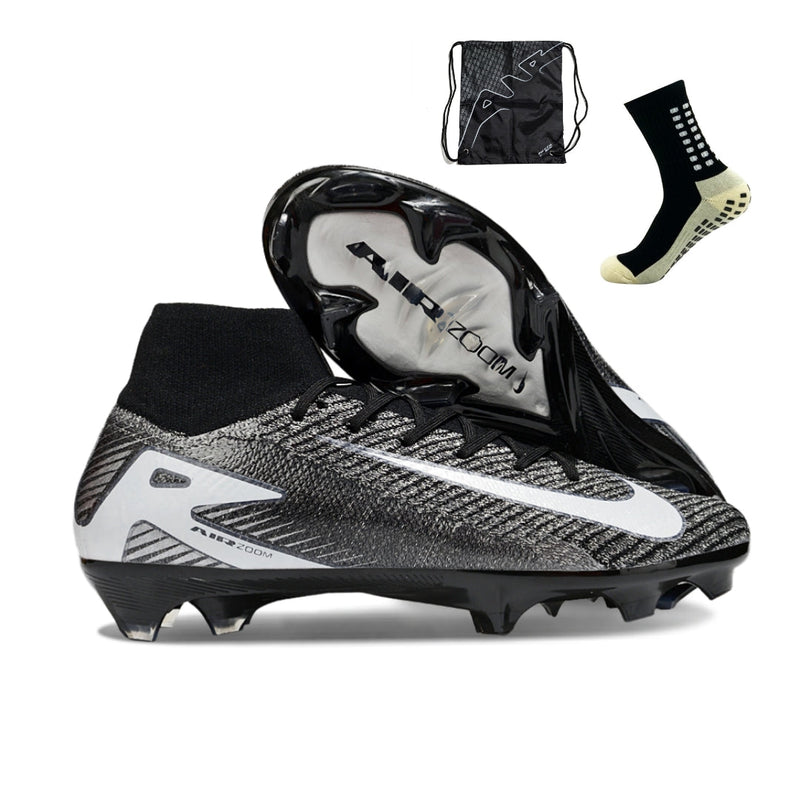 Nike Air Zoom Superfly 10 Elite FG - Preto Branco