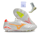 Mizuno Morelia Neo IV FG - Branco Laranja